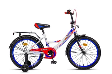 Велосипед SPORT 20" (бело-сине-красный)Z20209(18) 