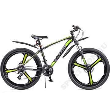Велосипед BLACK AQUA Cross 2692 D matt 26" (лимонный) 