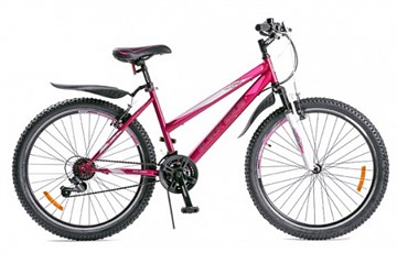 Велосипед BLACK AQUA Lady 2681 D 26" (фиолетовый) 