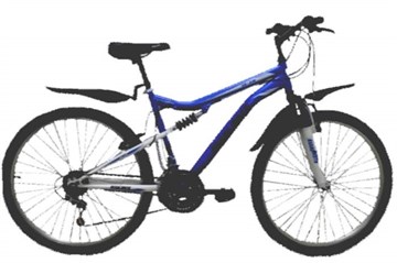 Велосипед Regulmoto 26-316, сине-белый 